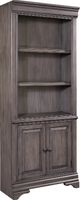 aspenhome® Sinclair Ash Grey 2-Door Bookcase-0