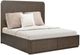 Flexsteel® Athens Chocolate Brown Queen Panel Storage Bed-0