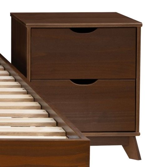 Powell® Portix 3-Piece Walnut Youth Full Simple Bedroom Set-2