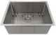 ZLINE Meribel 23" Stainless Steel Undermount Single Bowl Kitchen Sink with Bottom Grid-1