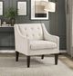 Homelegance® Knox Beige Accent Chair-1