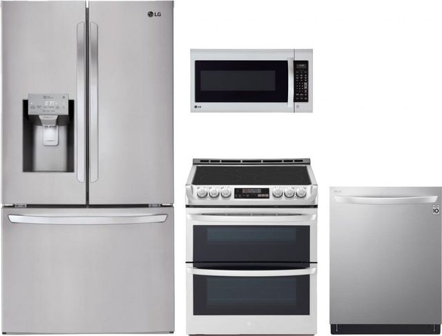 LG 4 Piece Stainless Steel Kitchen Package-0