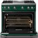 Viking® 5 Series 36" Ivy Pro Style Gas (LP) Range with Polished Chrome Trim-1