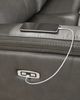 Signature Design by Ashley® Bleckley 5-Piece Anchor L-Shape Power Reclining Sectional with Adjustable Headrest-4