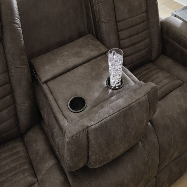 Signature Design by Ashley® Soundcheck Earth Power Reclining Sofa-4