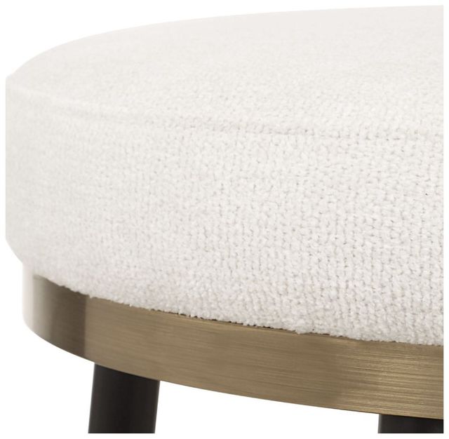 Uttermost® Ensemble Cream/Matte Black Counter Stool-4