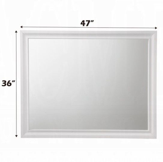 ACME Furniture Naima White Mirror-2