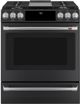 Café™ 30" Matte Black Slide-In Gas Range-2