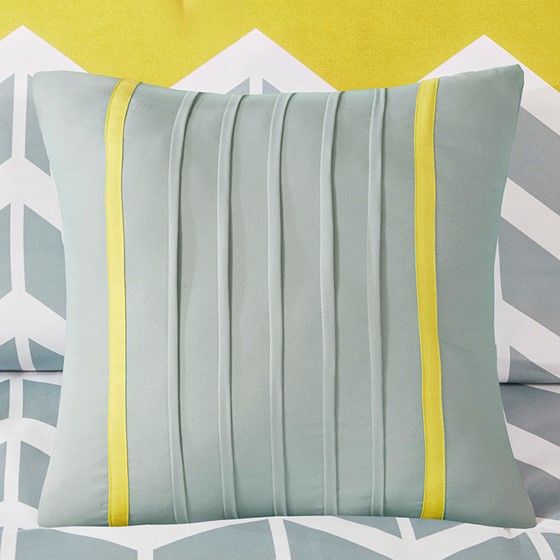Olliix by Intelligent Design Nadia Yellow Twin/Twin XL Comforter Set-3