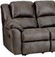 American Wholesale Furniture Felix Tumbleweed Manual Reclining Loveseat-1