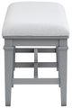 Magnussen Home® Charleston Harbor Gray Dining Bench-3