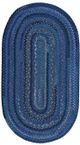 Capel Rugs Bayview Twilight Blue 8' x 11' Oval Rug-0