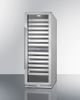 Summit® 24" Stainless Steel Dual-Zone Wine Cellar-1