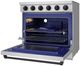 Thor Kitchen® Gordon Ramsay 36" Stainless Steel/Black Freestanding Pro Style Electric Range-4