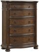Bernards Tuscany Brown 5-Drawer Chest-0