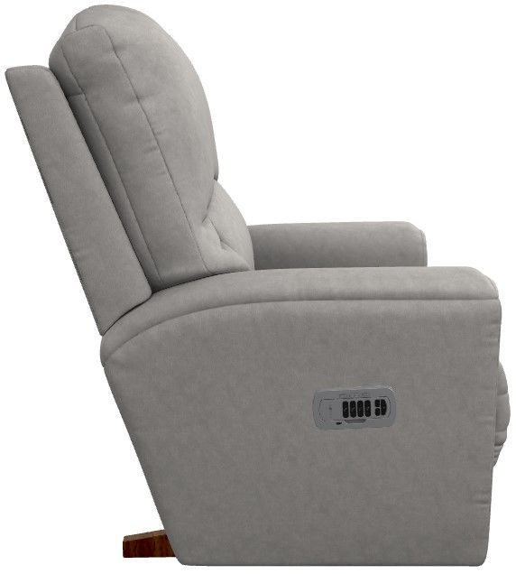 La-Z-Boy® Cassian Powder Power Rocking Recliner with Headrest and Lumbar-3