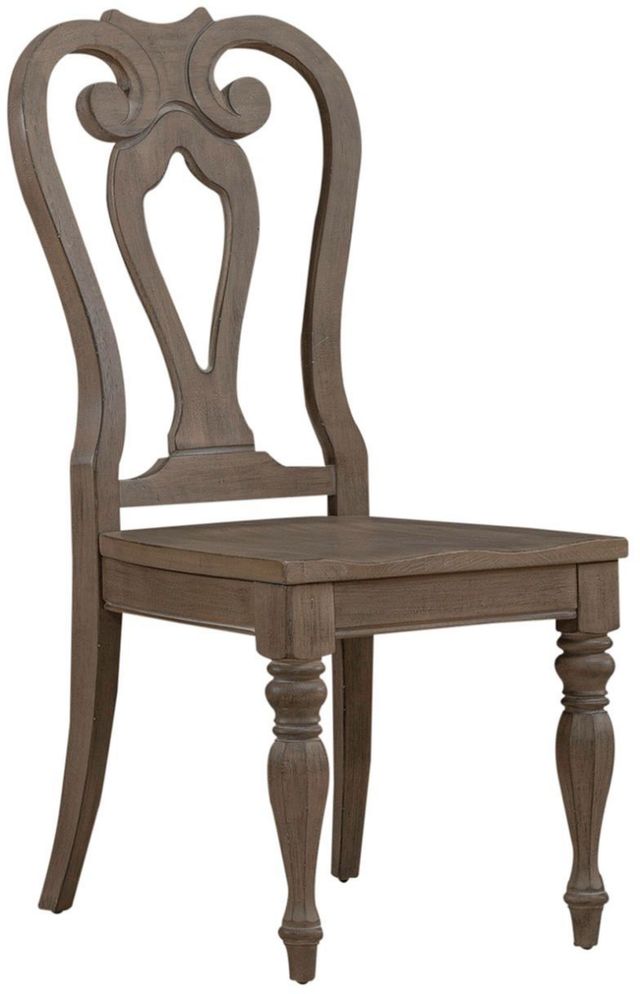 Liberty Furniture Magnolia Manor 7-Piece Weathered Bisque Alternate Dining Set-3