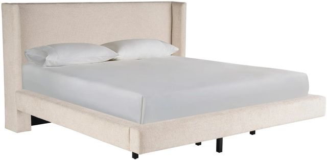 Universal Explore Home™ Customizable Sainte-Ann Upholstered Queen Panel Bed-0