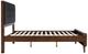 Coaster® Robyn Dark Gray/Dark Walnut Full Platform Bed -4