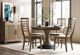 Kincaid Furniture Modern Forge Sandy Brown Lindale Dining Table with Black Base-2