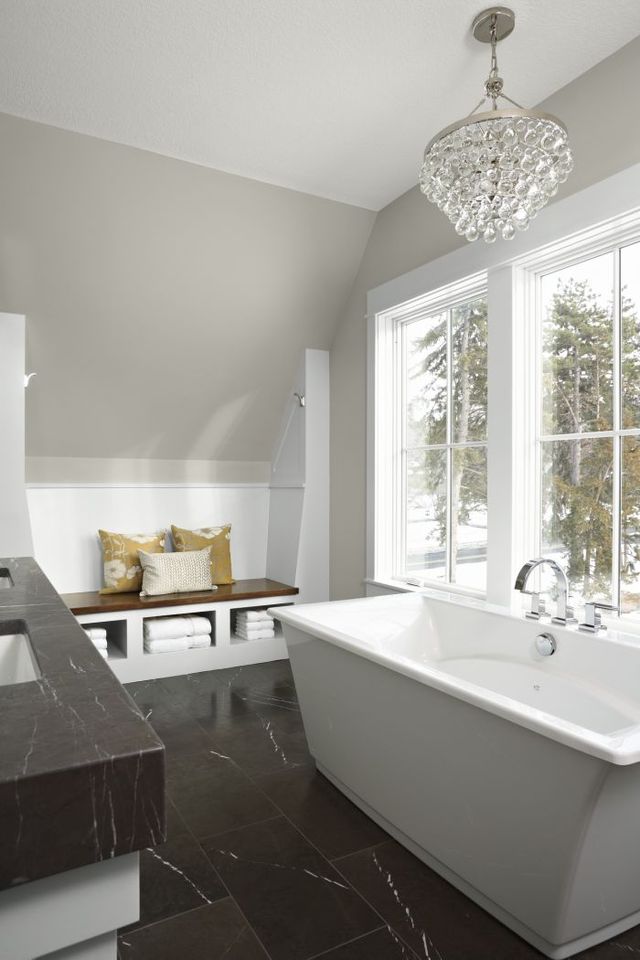 Brizo Siderna® Polished Chrome Roman Tub Faucet Lever Handle Kit-1