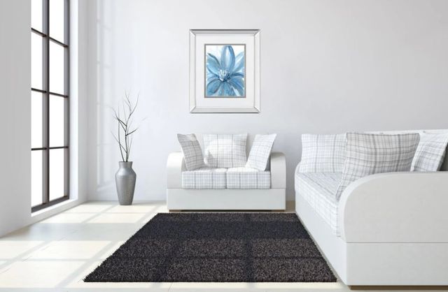 Classy Art Water Petals by Rebecca Meyers Mirror Framed Wall Art-2