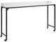 Homelegance® Sumter White Desk with Black Base-0