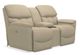 La-Z-Boy® Kipling Toast Power Reclining Loveseat with Headrest and Console-1