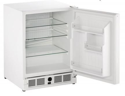 U-Line® ADA Series 21" 3.3 Cu. Ft. White Under the Counter Refrigerator-1