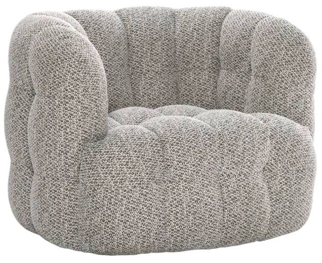 Classic Home Walter Heathered Gray Swivel Chair-0