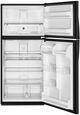 Crosley® 33" 20.51 Cu. Ft. Black Top Freezer Refrigerator -1