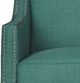 Elements International Erica Heirloom Aqua/Teal Chair-5