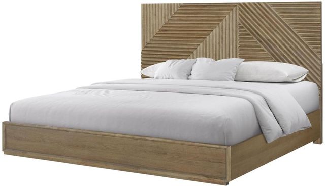 Bernards Linné Wheat King Matrix Panel Bed-4