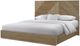 Bernards Linné Wheat King Matrix Panel Bed-4