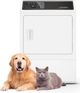 Huebsch® 7 Cu. Ft. White Electric Dryer with Over-Dry Protection-4