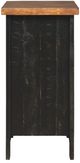 Signature Design by Ashley® Valebeck Brown Chairside End Table with Black Base-2