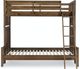 Legacy Kids Teen Summer Camp Brown Twin/Full Bunk Bed-4
