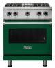 Viking® 5 Series 30'' Ivy Burner Pro Style Gas Range-0