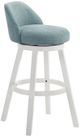 Armen Living Erika Light Blue/White Barstool-4
