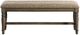 Intercon Balboa Park Brown/Roasted Oak Dining Bench-2