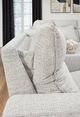 Signature Design by Ashley® ModMax II 6-Piece Stone Power Reclining Left-Arm Facing Sectional with Chaise and Audio Console-1