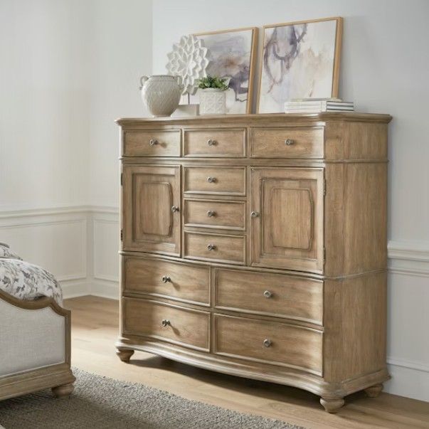Pulaski™ Weston Hills Flax Seed 10-Drawer Master Chest Cabinet-1