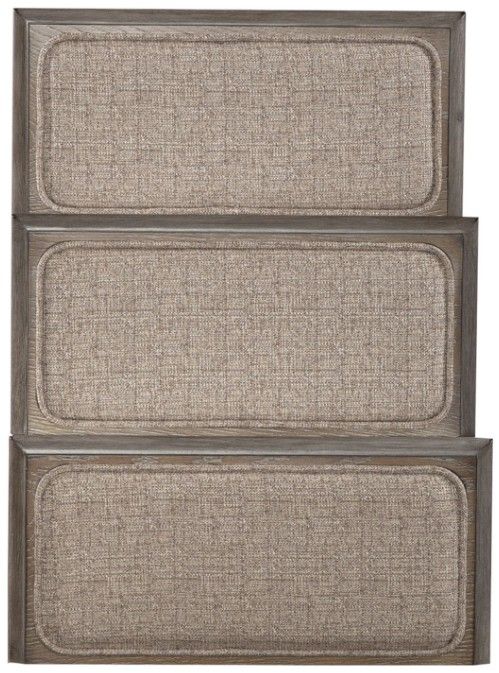 Liberty Furniture Magnolia Manor Antique White/Weathered Bark Pet Steps-3