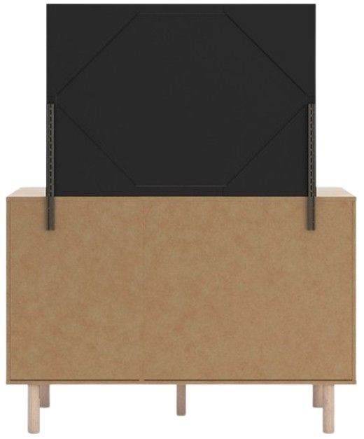 Signature Design by Ashley® Arloster Tan Dresser and Mirror-3