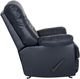Franklin™ Trilogy Navy Leather Manual Recliner-2