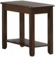 Mazin Furniture Ballwin Deep Cherry Chairside Table-0