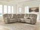 Signature Design by Ashley® Pearce-Pike 3-Piece Birch Manual Reclining Modular Sectional with Console-1