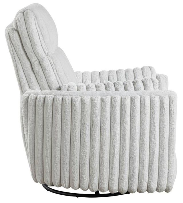 Homelegance® Payton Gray Manual Swivel Glider Recliner-3