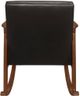 Mazin Furniture Auden Dark Brown Upholstered Rocking Chair-3