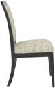 Canadel Core 6304 Ebony Washed Upholstered Dining Side Chair-2